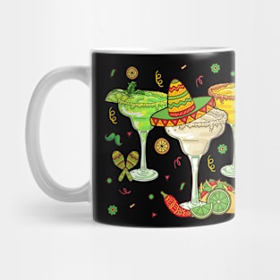 Mexican Margarita Glasses Mug